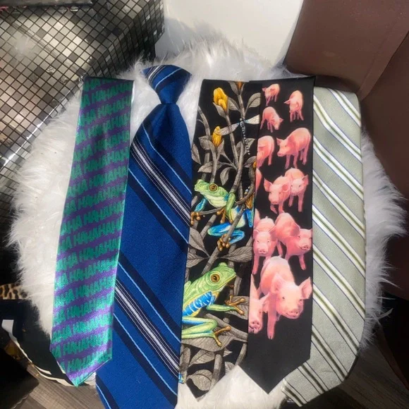 🦸‍♂️ Assorted Colorful Men's Ties - Picture 5 of 7